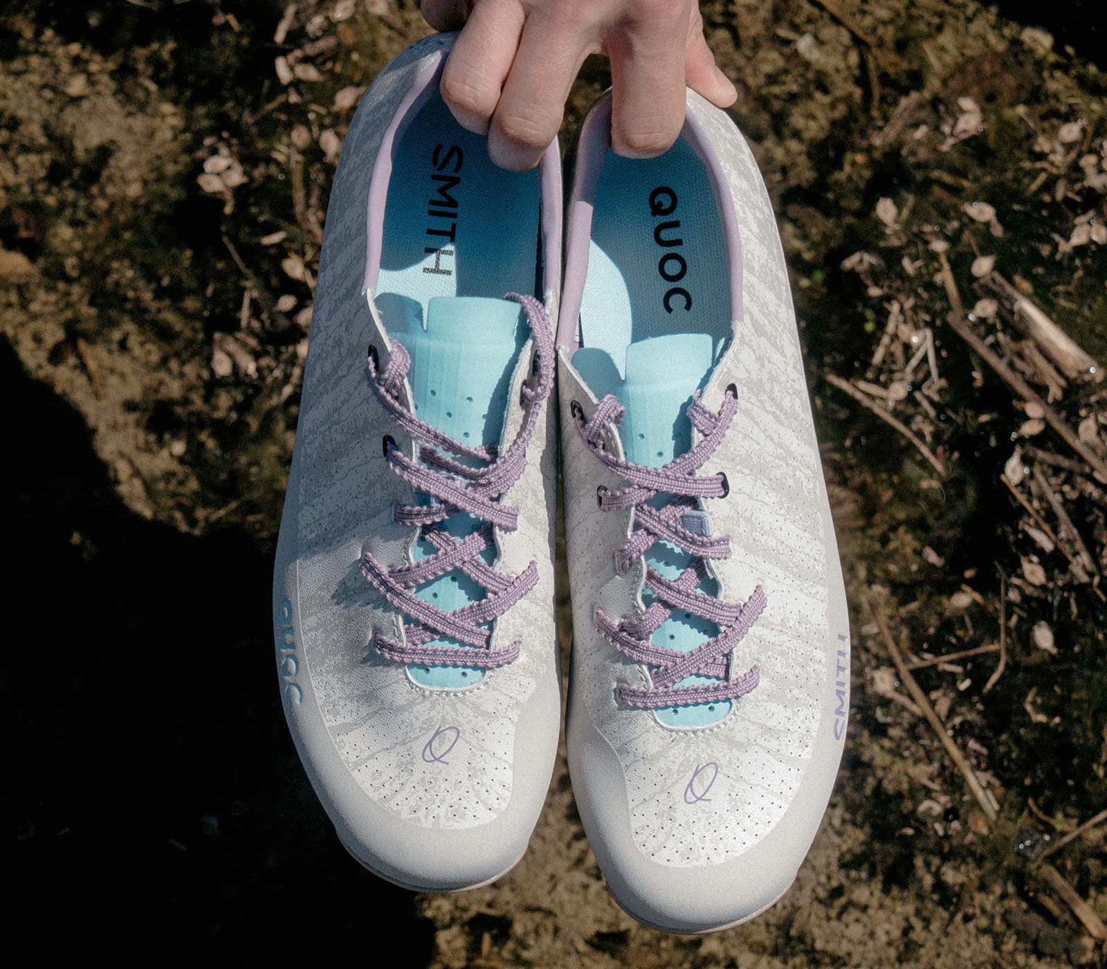 Smith x Quoc Strata Collection: ltd. ed. Quoc Gran Tourer XC gravel shoes with special laces