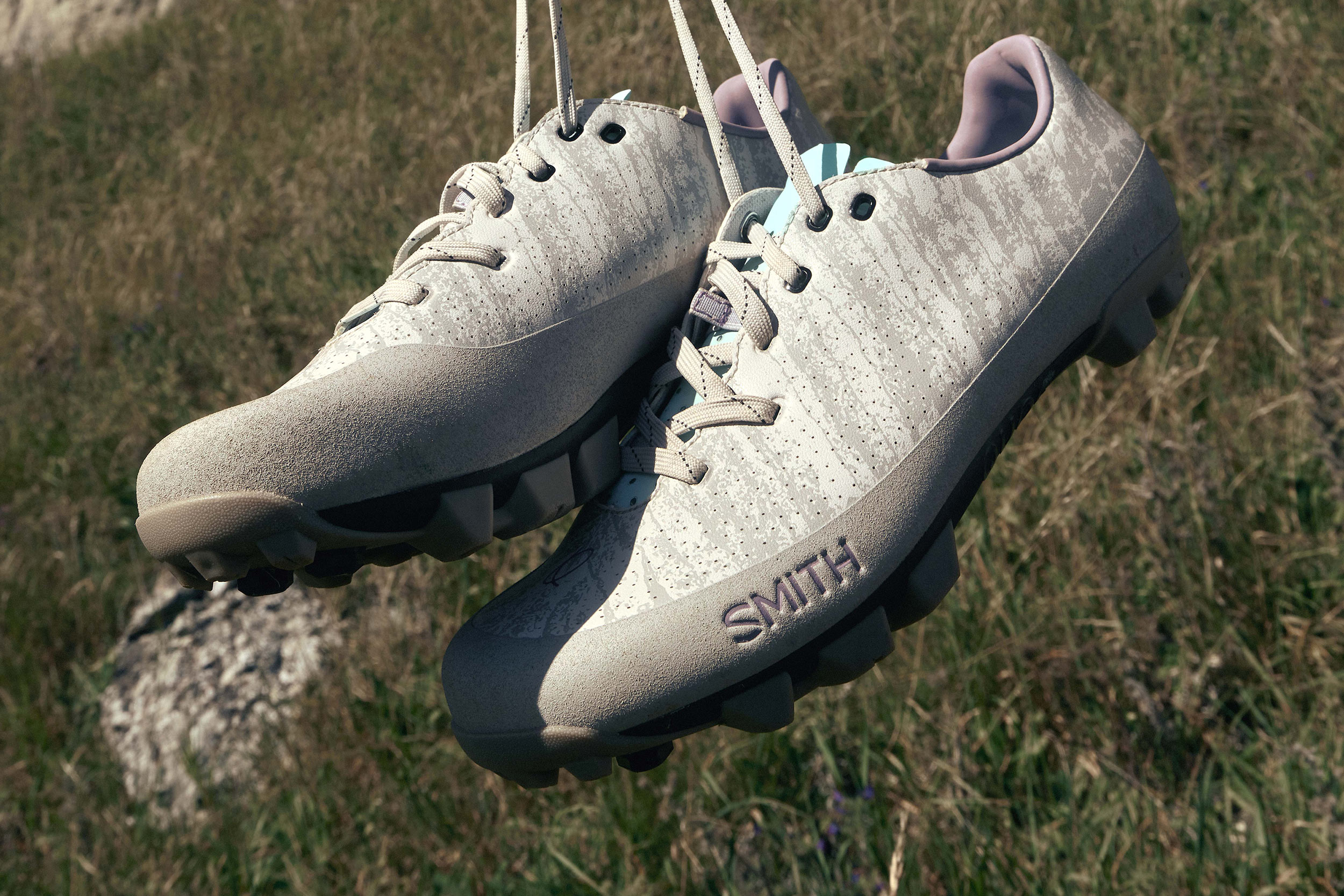 Pedal a Pair of SMITH Gravel Shoes or QUOC Sunglasses & Helmet in LTD Strata Collab