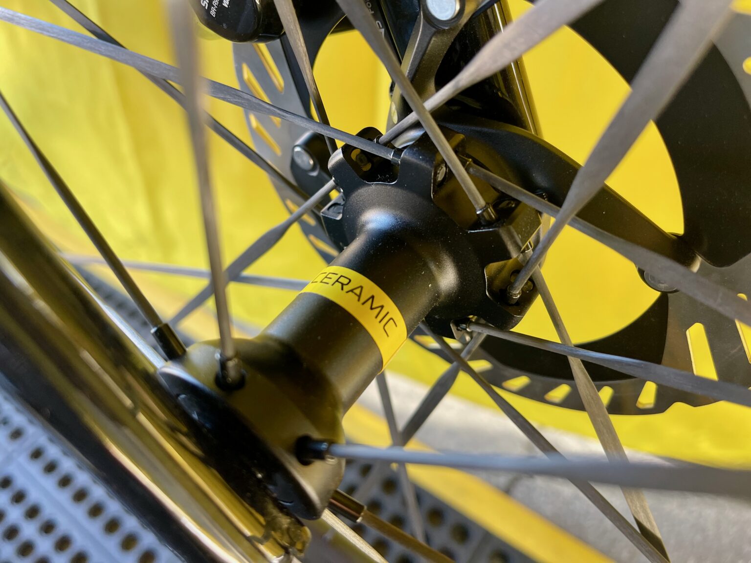 Unreleased Mavic Comete 50 hub