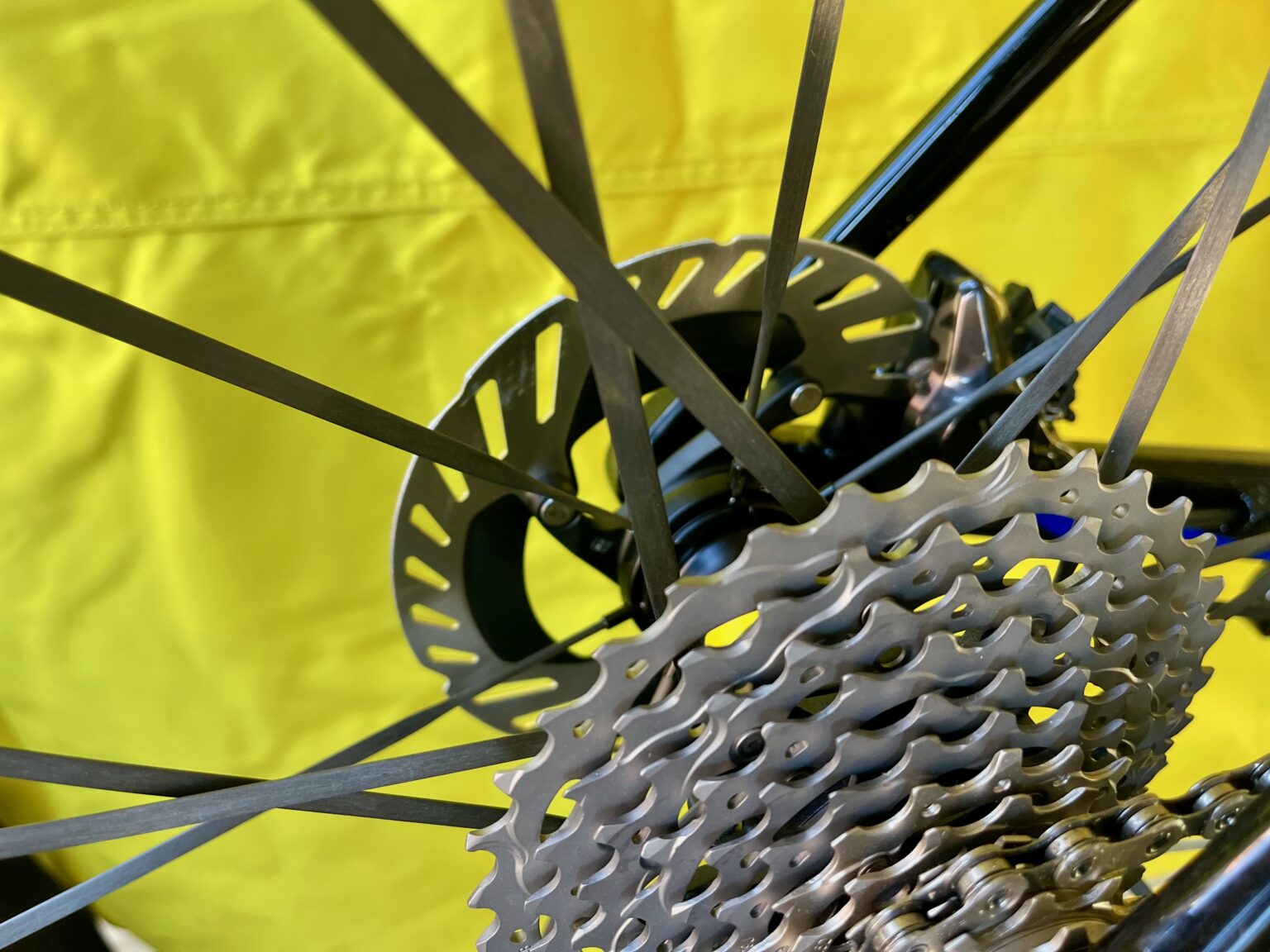 Unreleased Mavic Comete 50 spokes