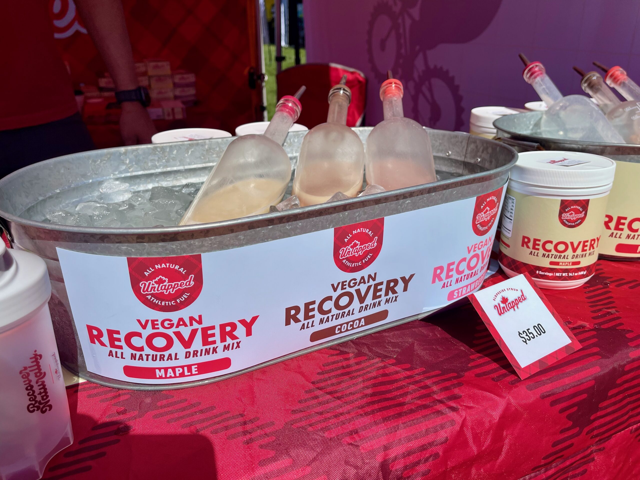 Sea Otter Classic Find: Untapped Adds Maple-Fueled Recovery Drink Mixes