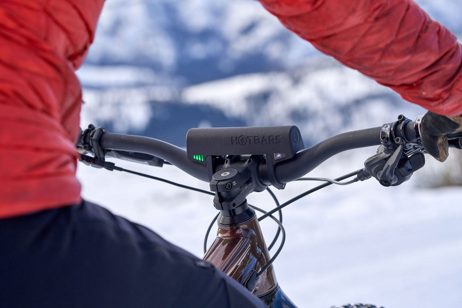 hotbeds heated carbon mountain bike handlebars.