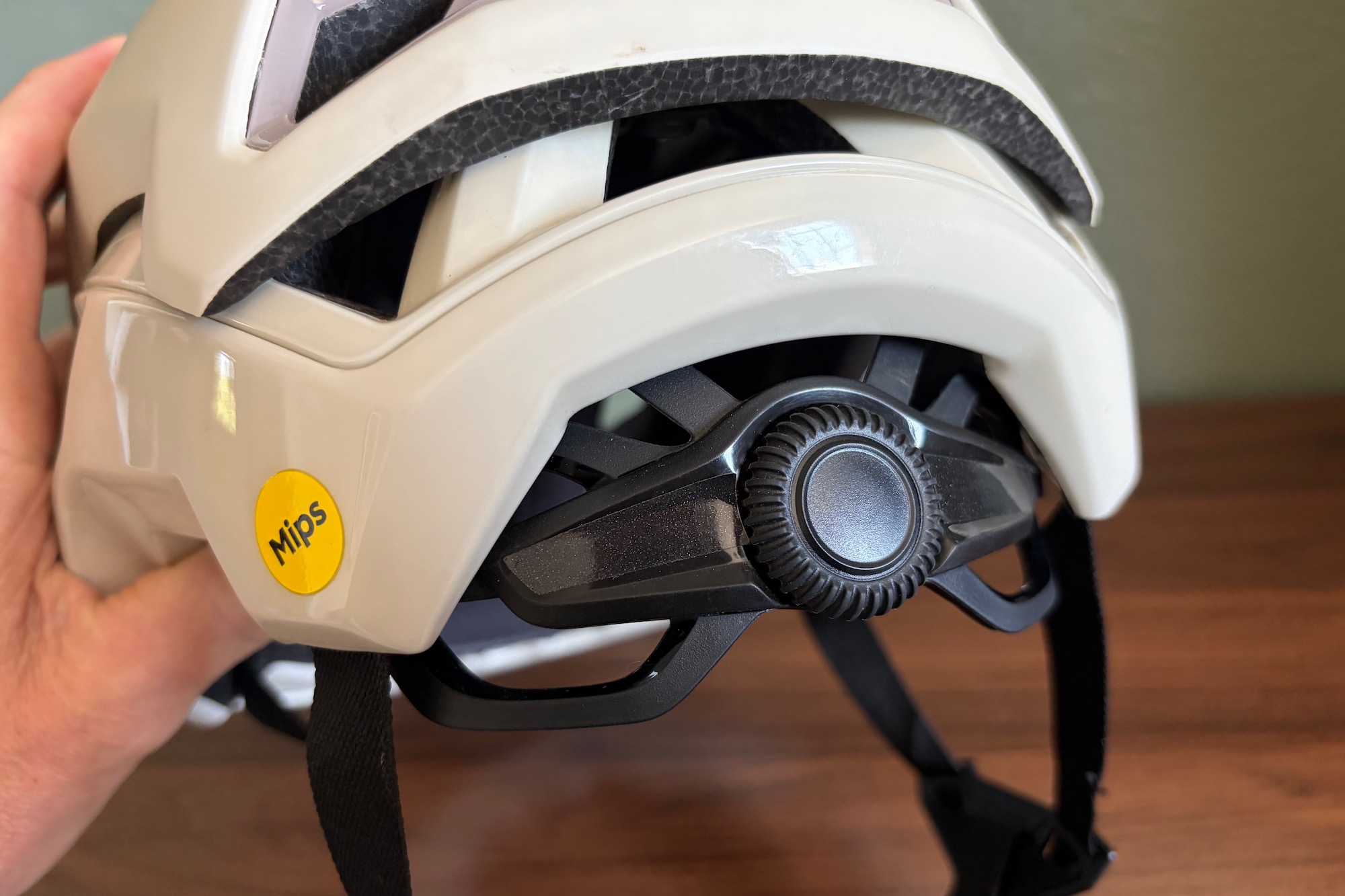 the Roc Loc Trail adjustment harness on the Giro Montaro Pro helmet