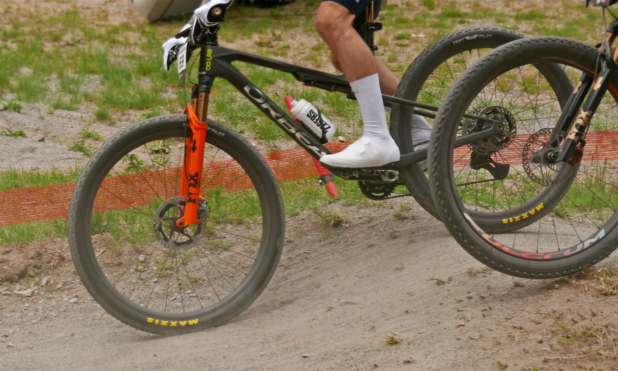 unreleased Orbea Oiz XC bike OOLab prototype at 2026 Nove Mesto Cross-Country World Cup: XCC racing