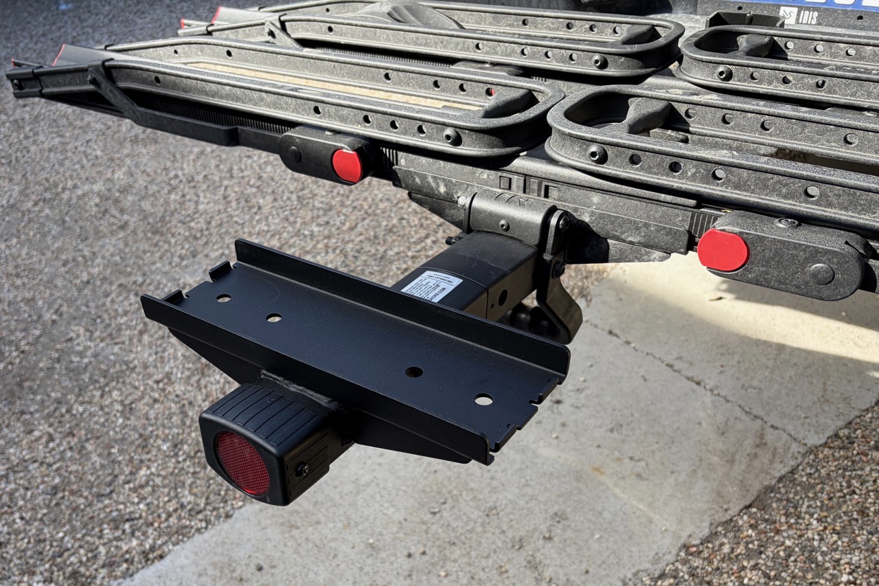 installing the Hollywood CrossTrack 1-bike add-on