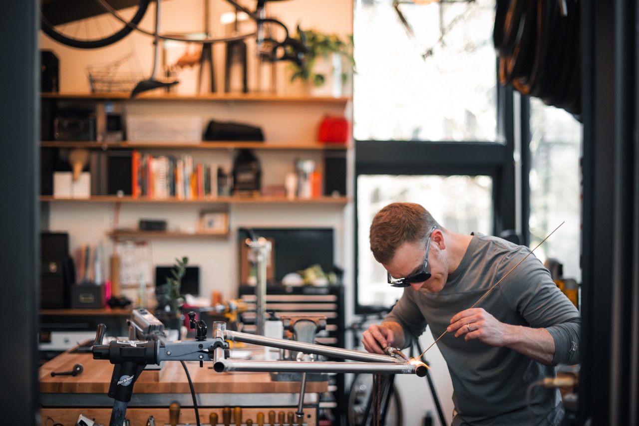 Firsthand Framebuilding Purchaes Paragon Machine Works welding