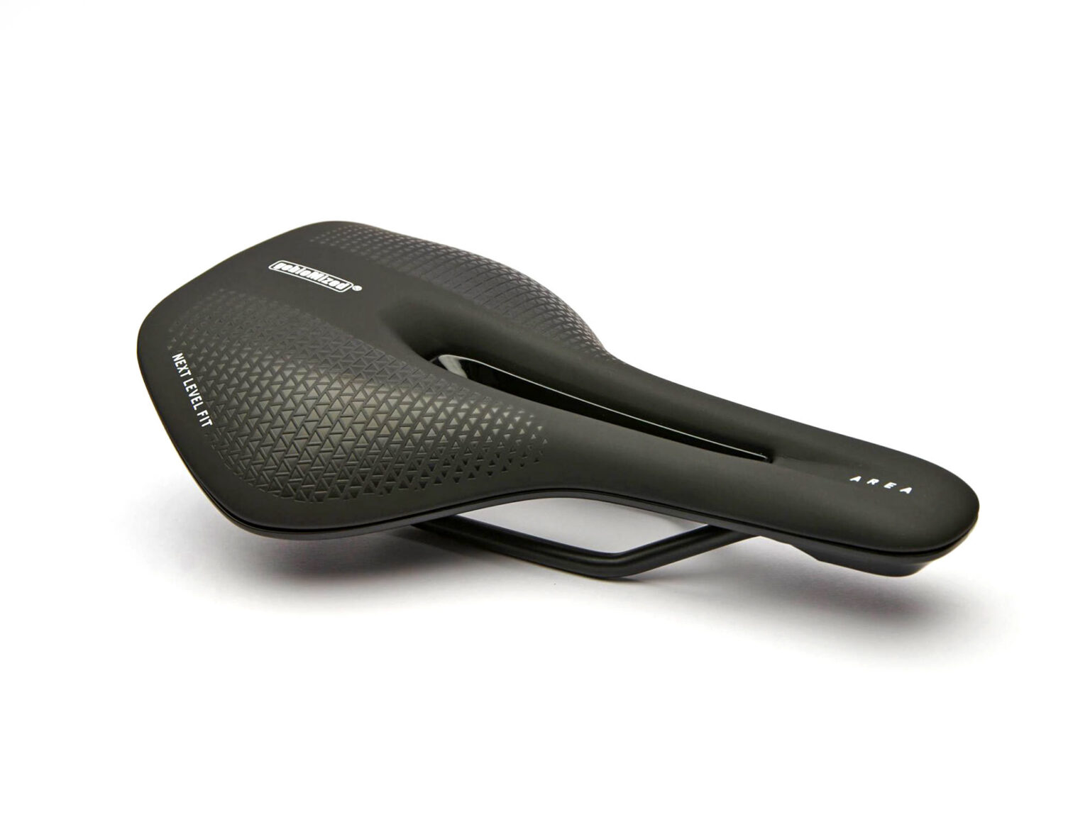 GebioMized CrMo lower price of ergonomic saddle with steel rails: Area 155mm
