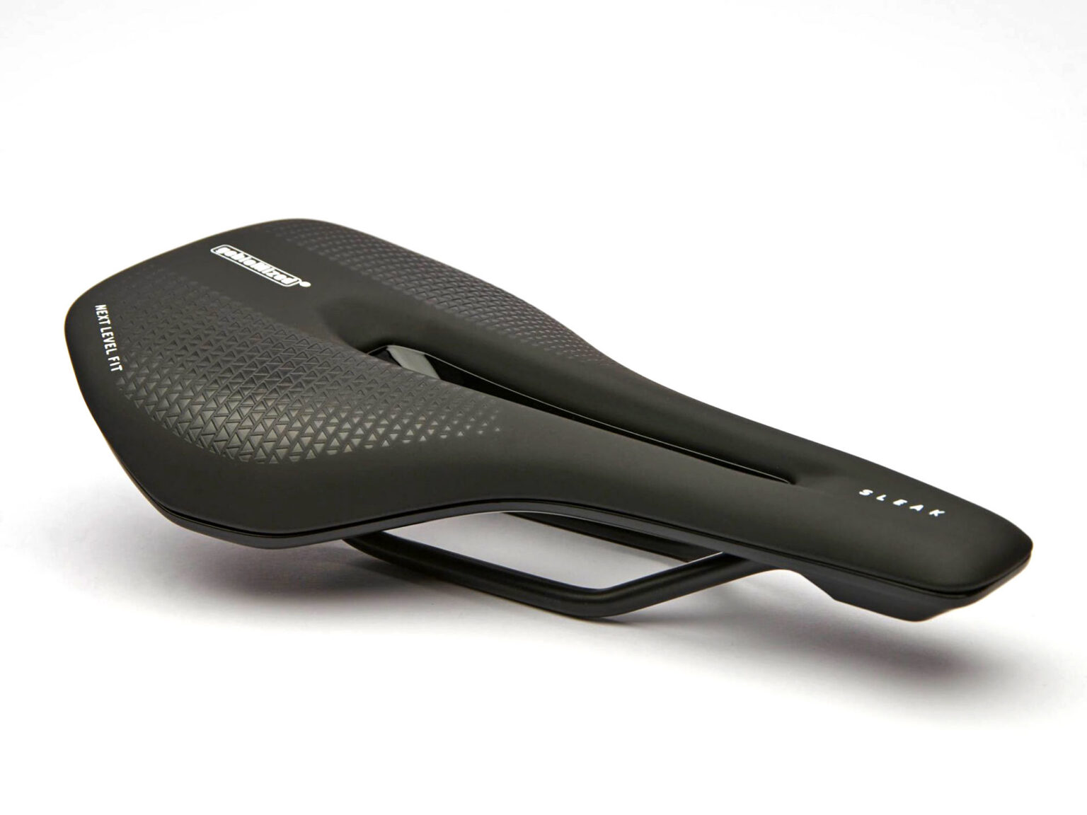 GebioMized CrMo lower price of ergonomic saddle with steel rails: Sleak 145mm