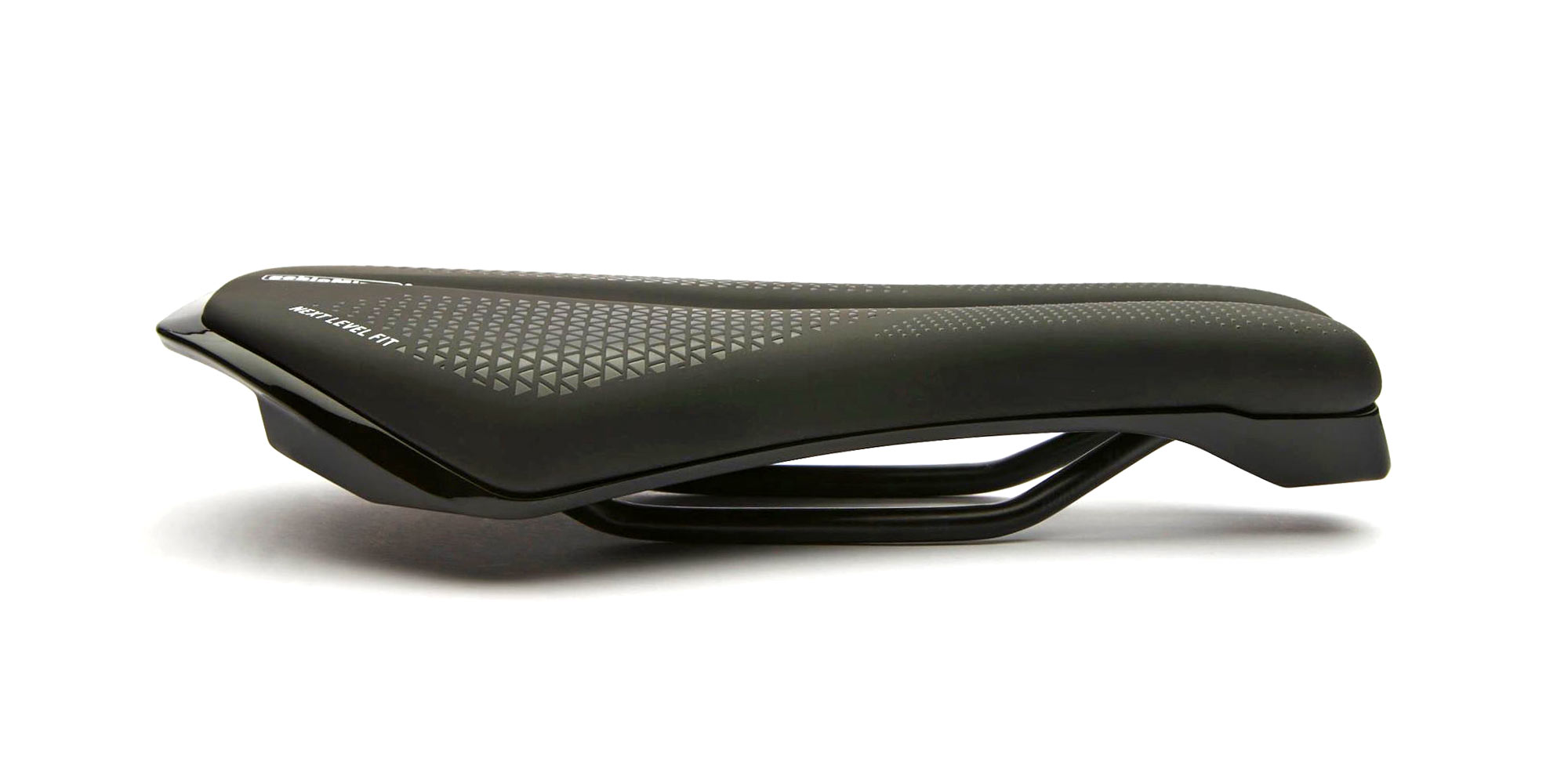 GebioMized Stride TT Extra Soft ergonomic time trial saddle, profile