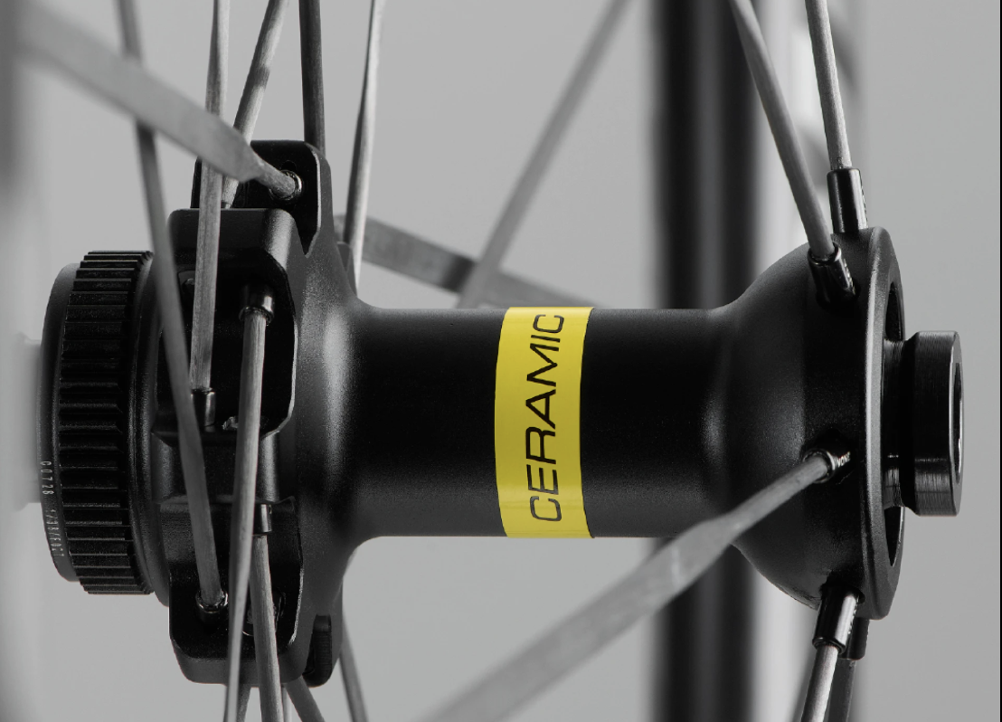 Mavic Comete 50 hub front on