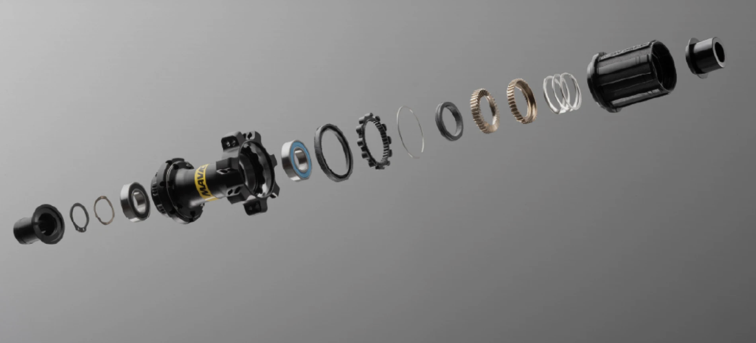 Mavic Comete 50 hubset view internals