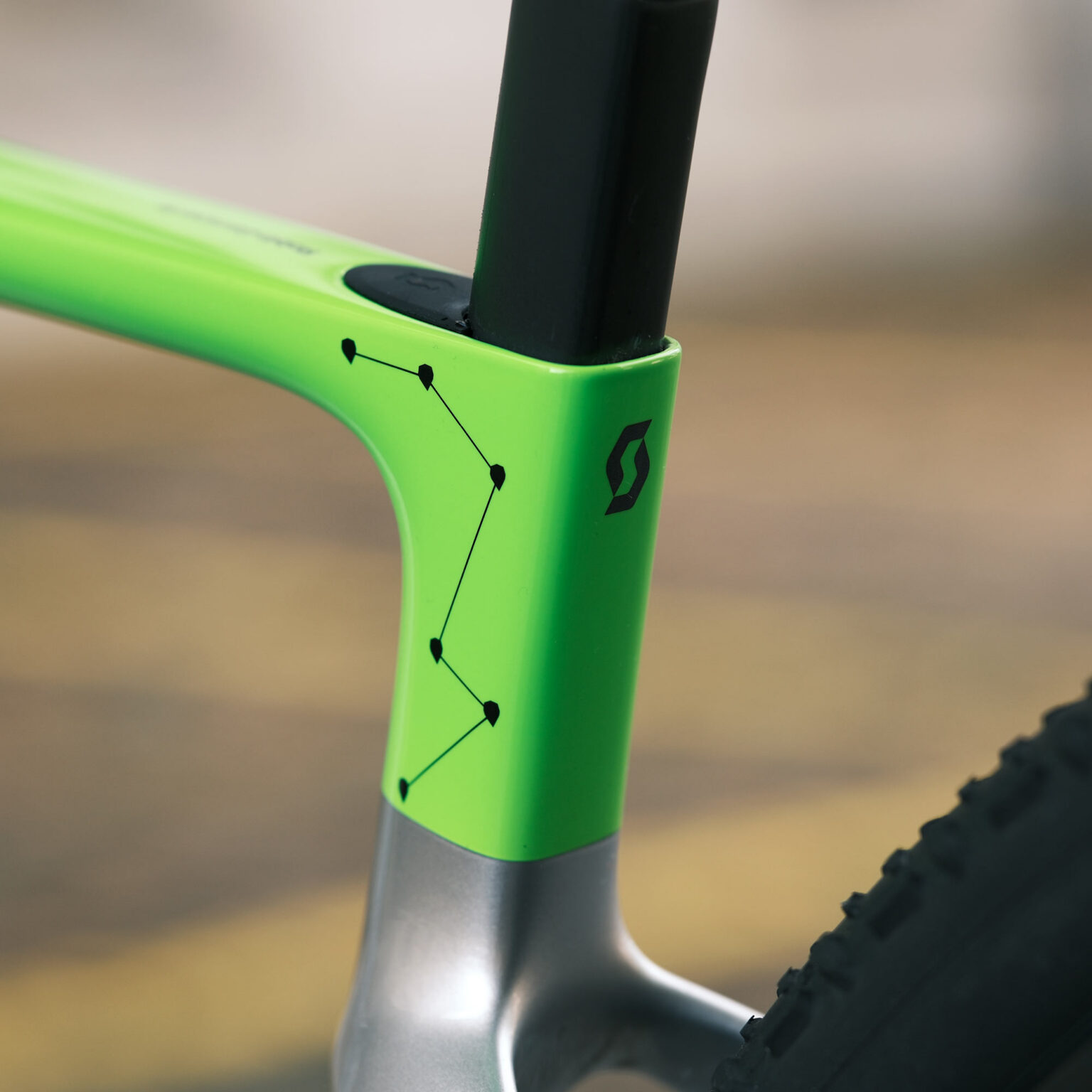 Scott 32" prototype aero Addict Gravel RC cykel: dotwatcher