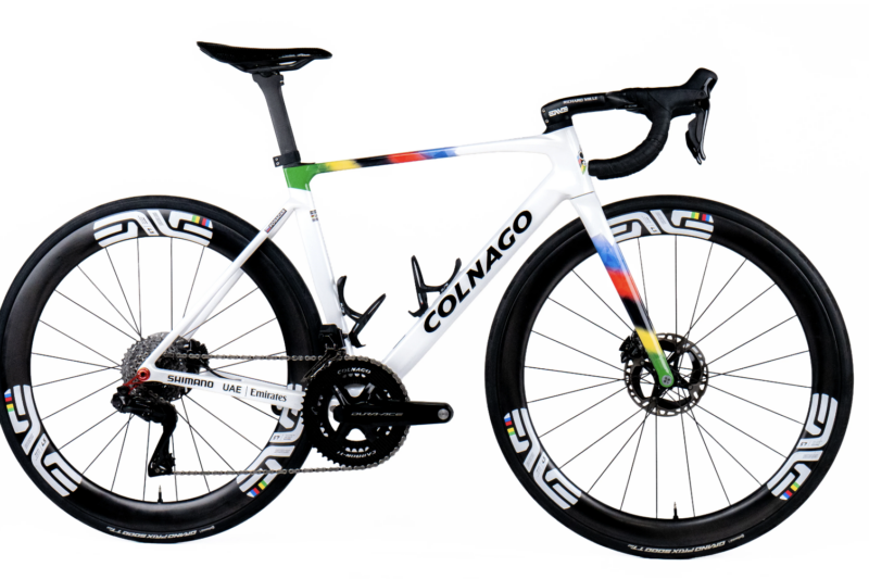 Tadej Pogačar’s Race-Ridden Colnago V5Rs Sells for €70,000