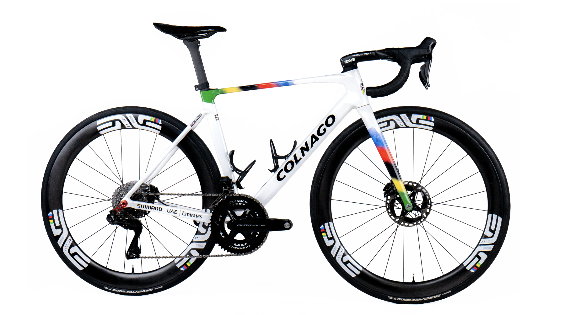 Tadej Pogačar’s Race-Ridden Colnago V5Rs Sells for €70,000