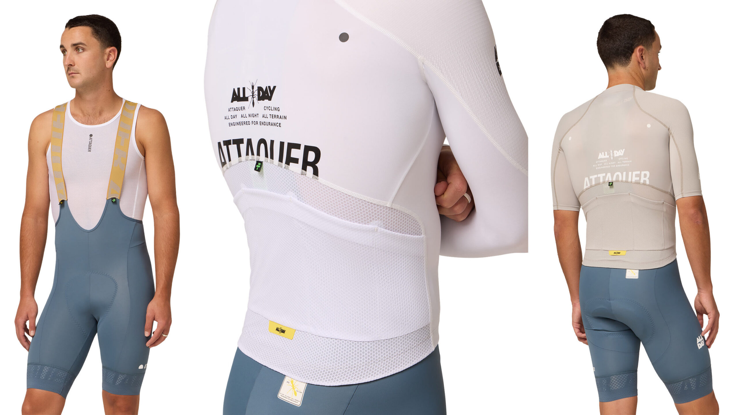 details of attaquer all day mens cycling kits.
