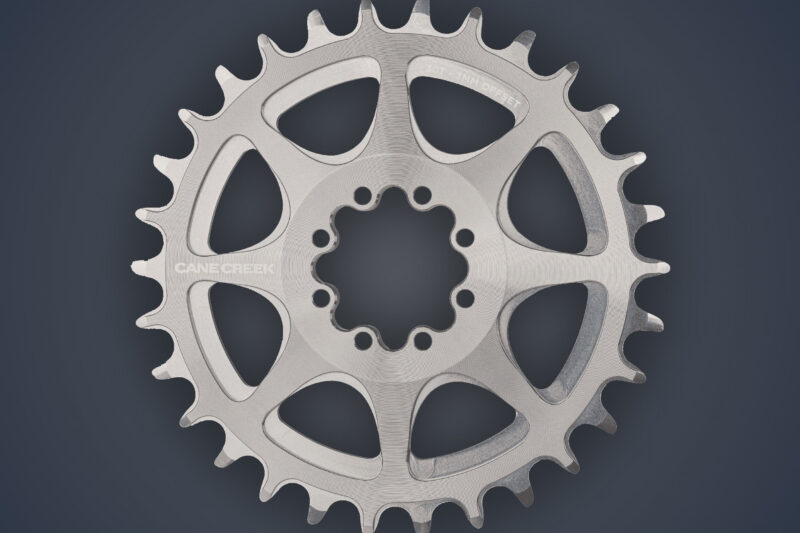 Cane Creek Adds Titanium Grey Chainrings for eeWings