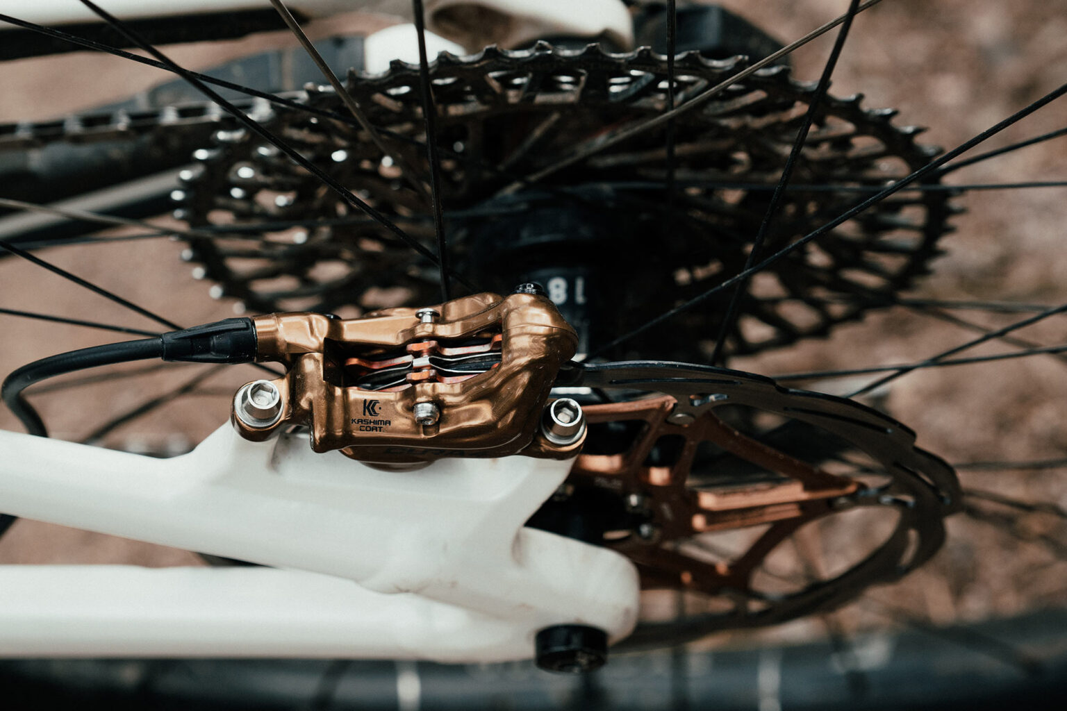 formula cura kashima-coated mountainbike bremser.