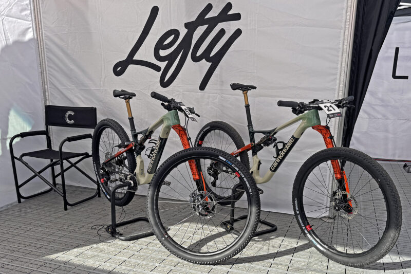 Yes, That’s A New Lefty Nueve. Cannondale Factory Racing is Racing Prototype MTB Fork.