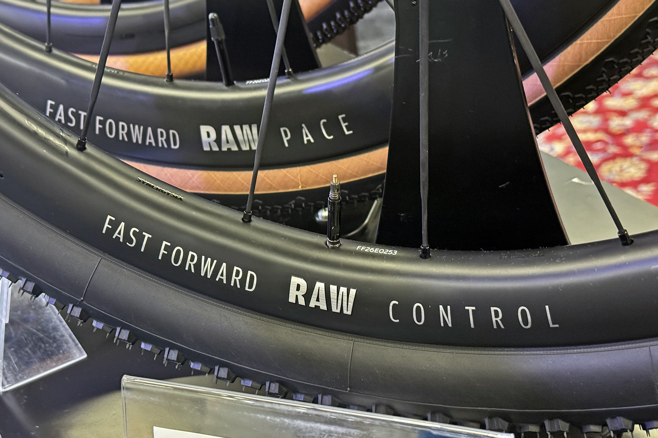 2026 FFWD Raw Control 36mm or Raw Pace 48mm aero carbon-spoke, carbon rim gravel bike race wheels,&nbsp;options
