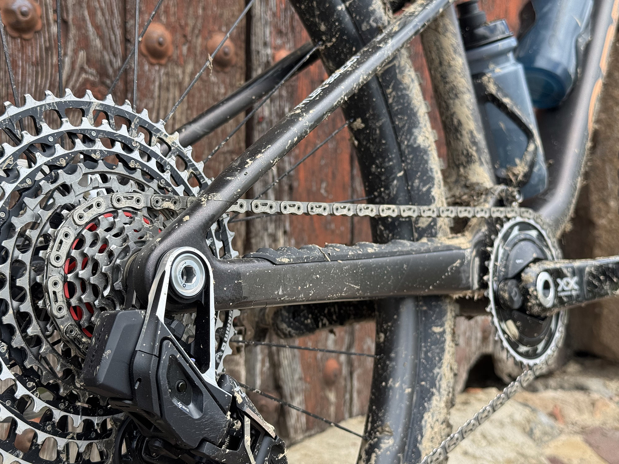 Nærbillede detaljer af sram xxsl drivlinje på 2027 orbea oiz.
