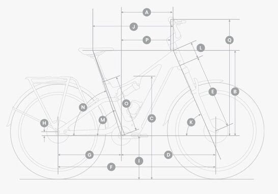 Amflo TL Carbon eBike geo