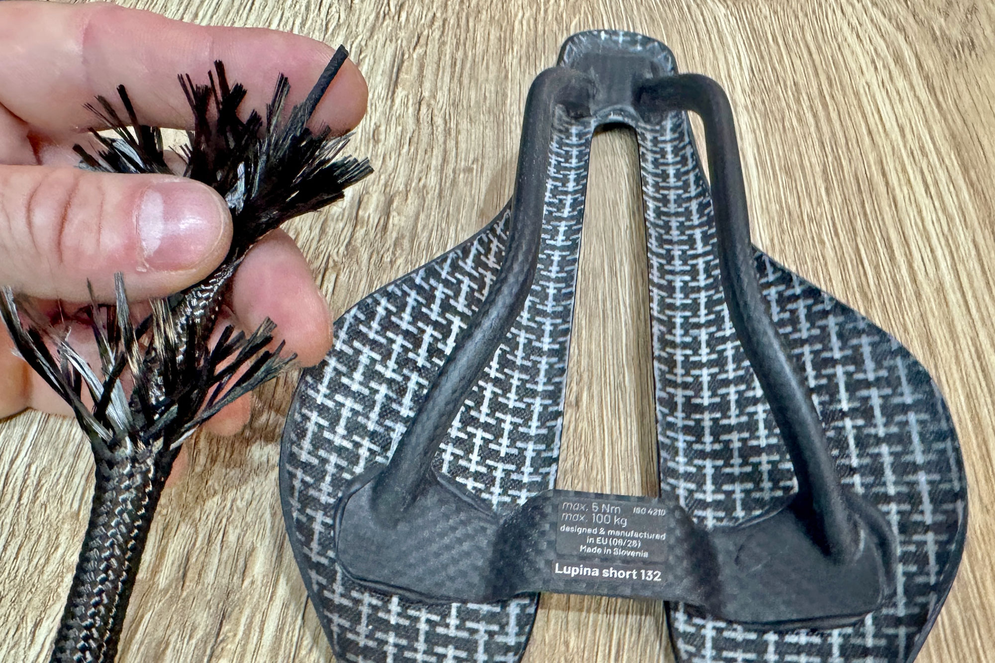 lightweight carbon Berk saddles, how they are made