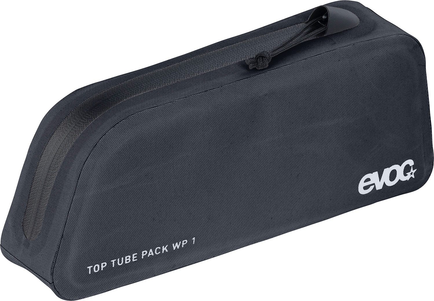studio image of the Evoc Top Tube Bag WP 1 in black