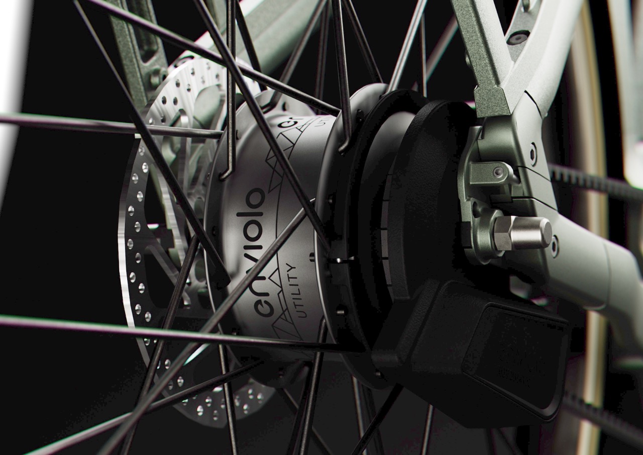 Heavy, Powerful eBike? The Enviolo Utility Hub with Continuously Variable Transmission Can Take It