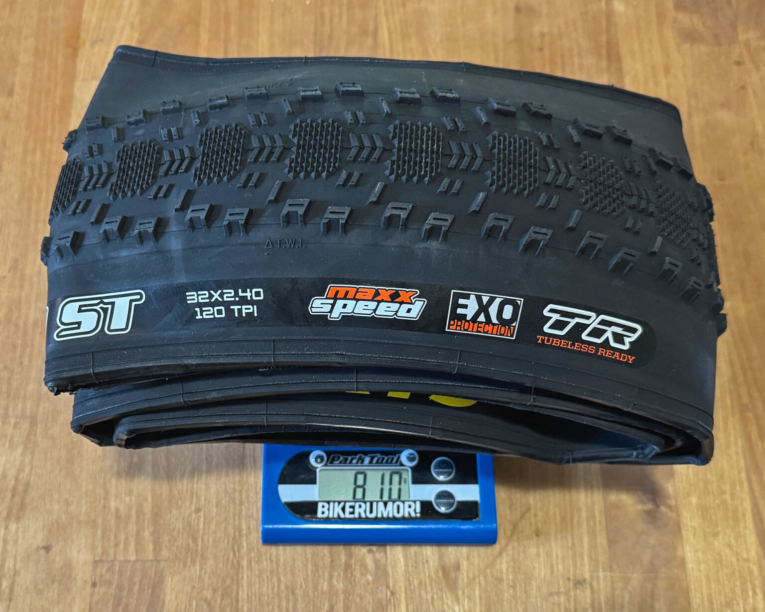 ny 32" Maxxis XC mountainbike dæk: Aspen ST 32x2,4" faktisk vægt