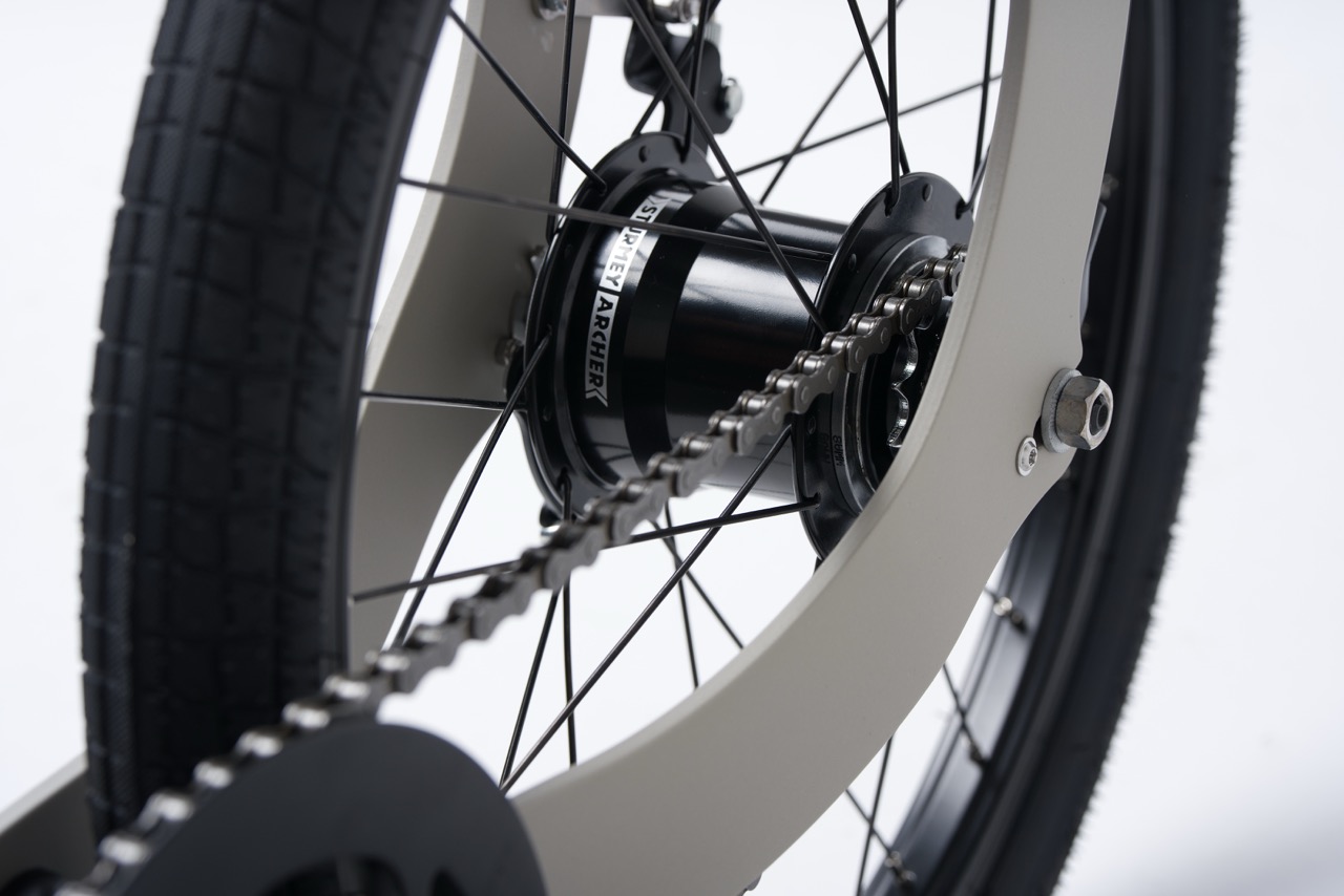 Halfbike's Halfbike Pro internal hub