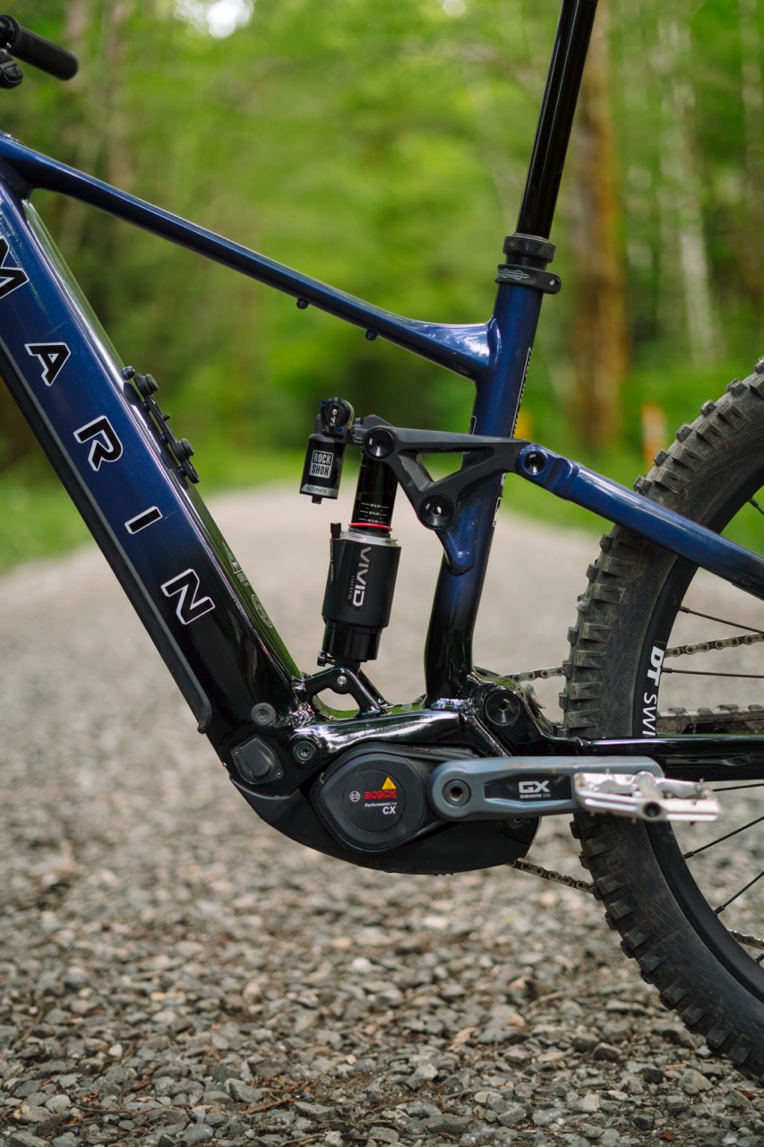 Marin Bikes Alpine Trail E moteur gauche