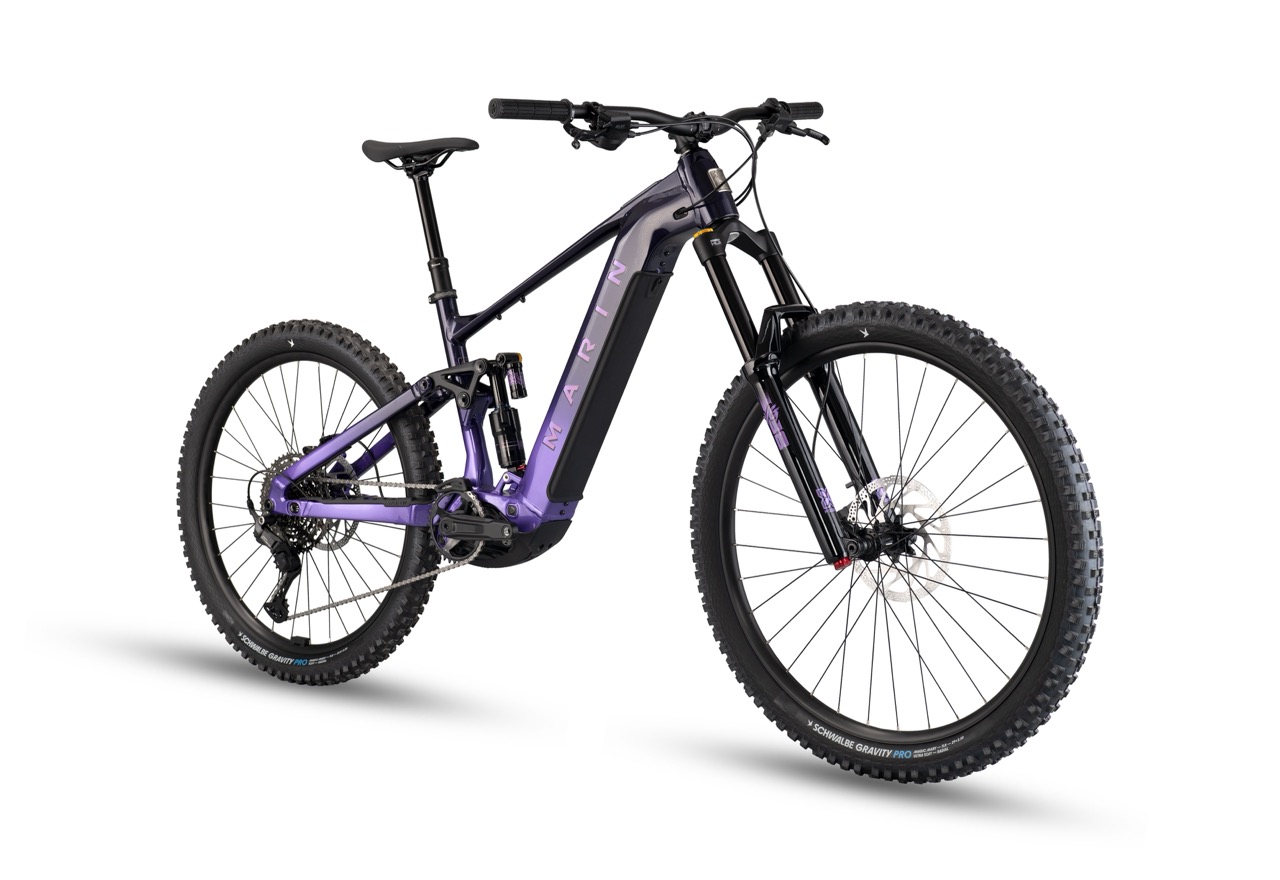 Marin Bikes Alpine Trail E trail et 1 face avant