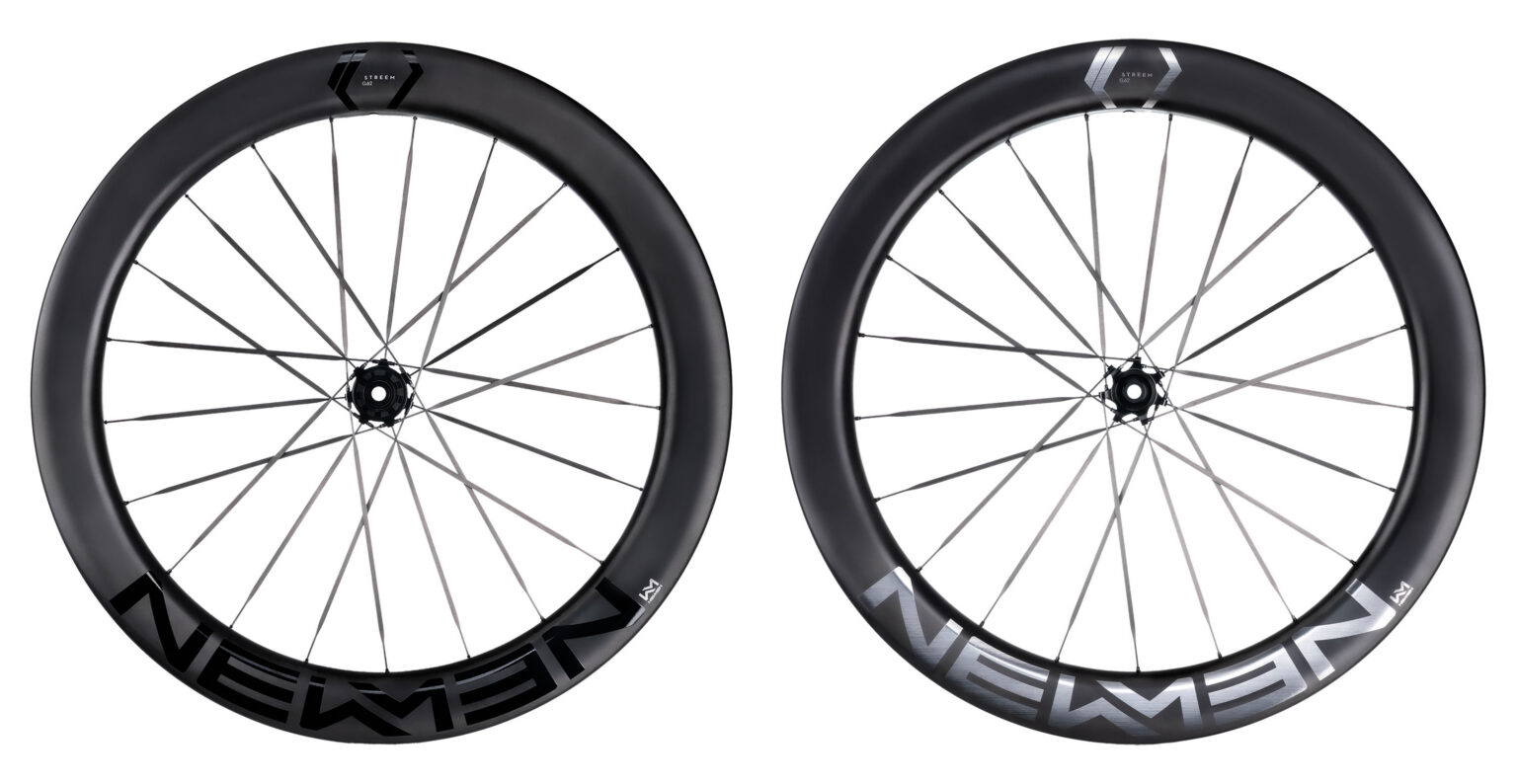 Newmen Streem G 62 Is Ultra Wide Deep Aero Carbon Spoked Gravel 