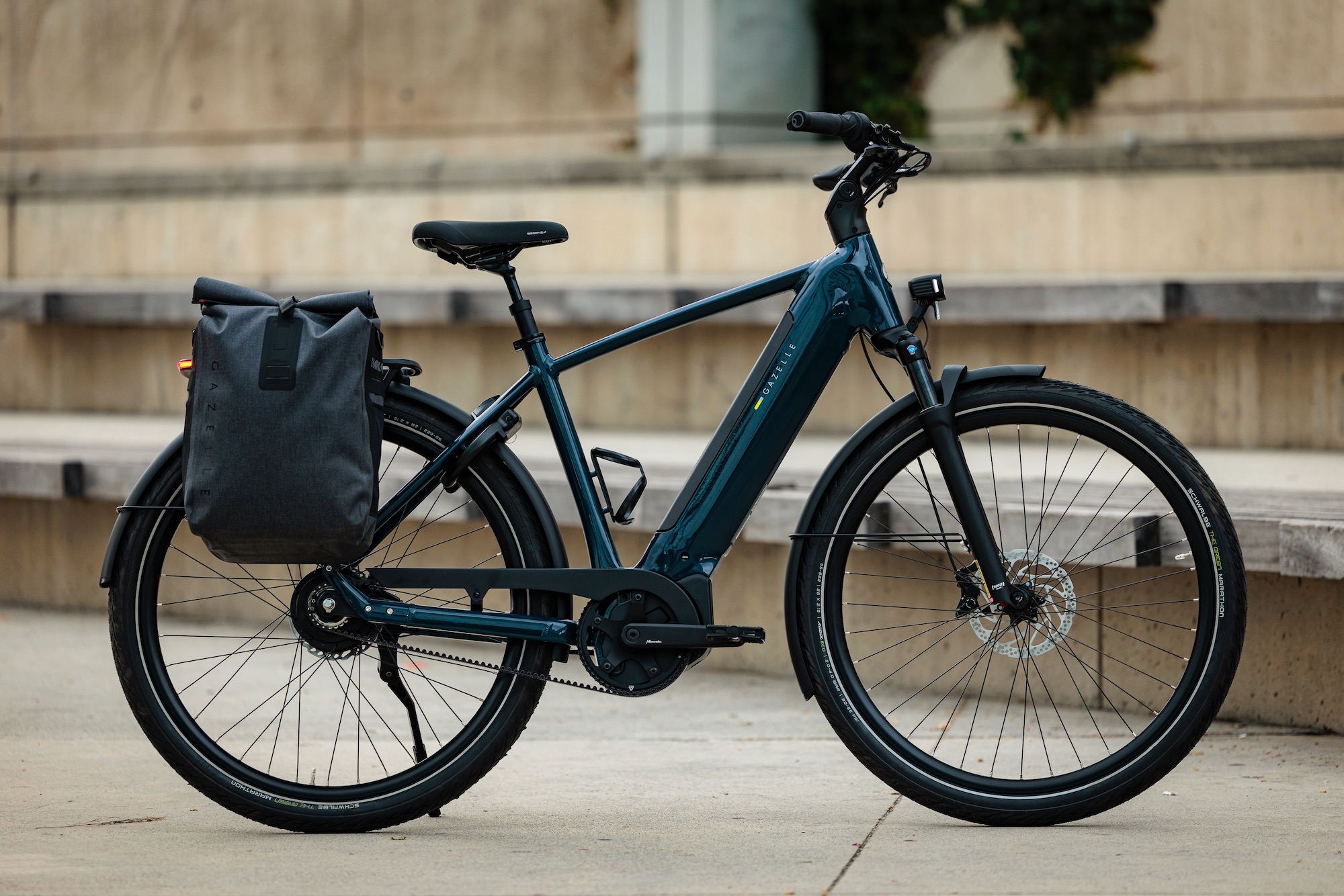 Profilfoto der Gazelle Ultimate 380+ 2.0 mit High-Step-Rahmen