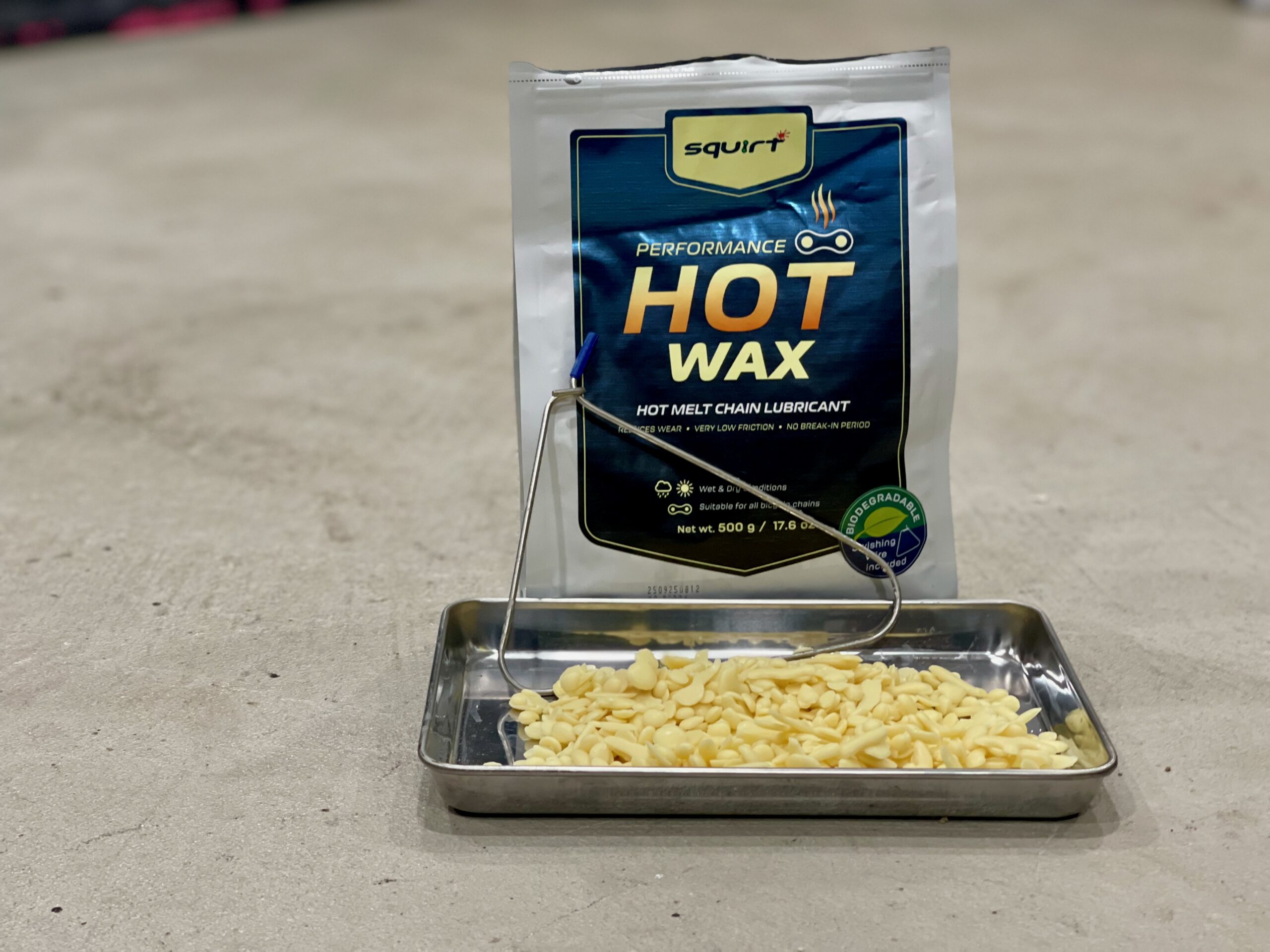 Squirt Hot Wax Review out of the bag