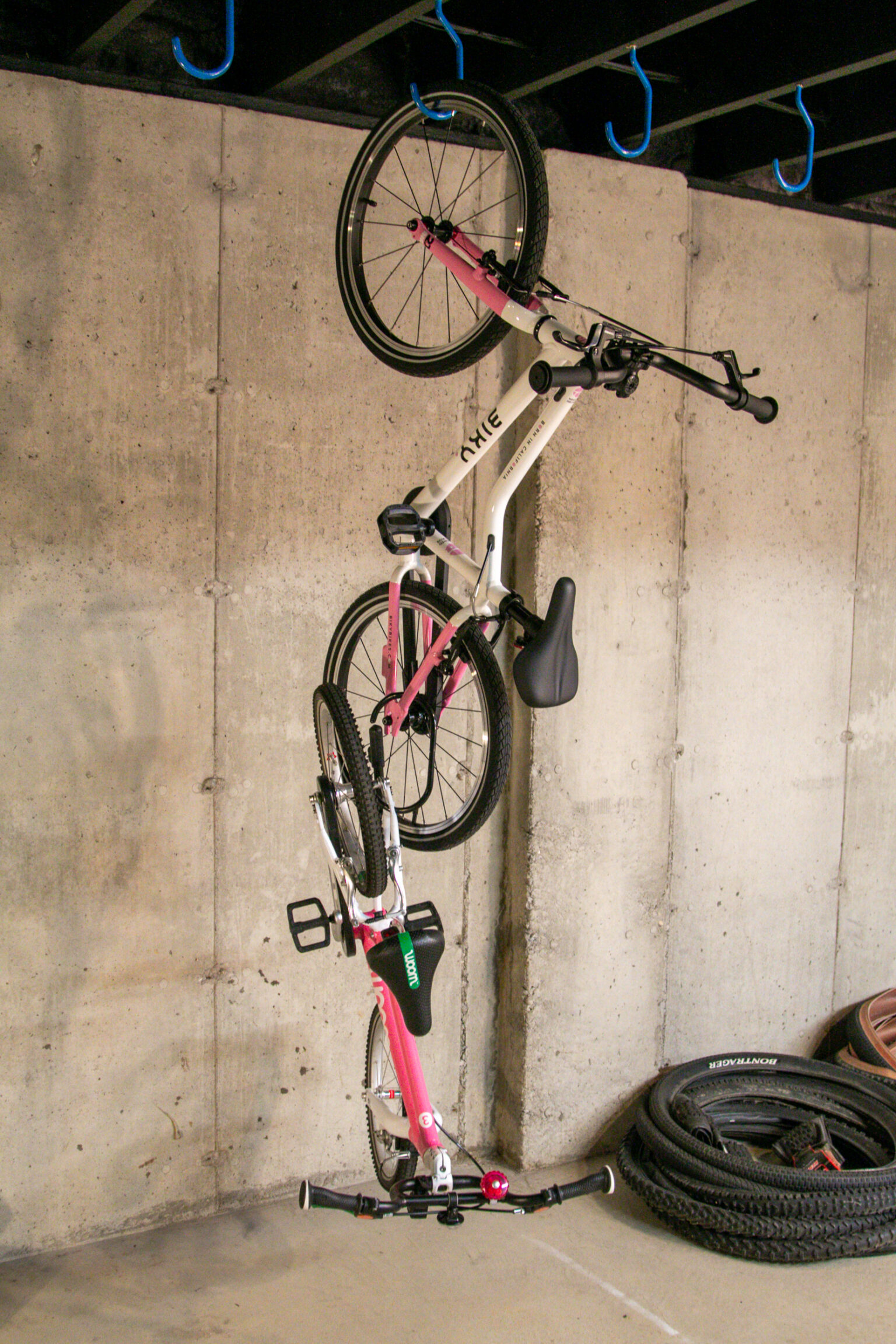 Cycleslide double hook for kids bikes
