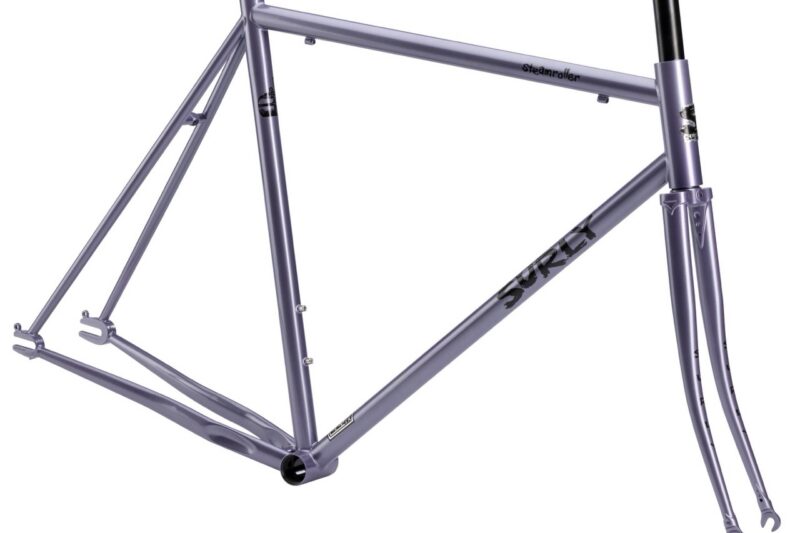 The Iconic, Surly Steamroller Returns (for now) in a Wonderful Anxious Lavender Colorway.