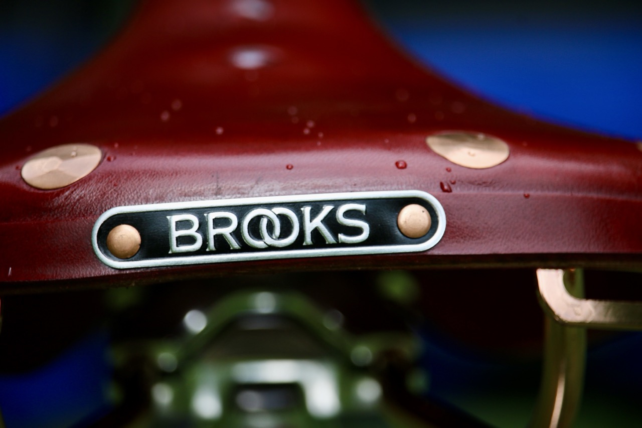 Wilde X Brooks B17 Bordeaux Special placard