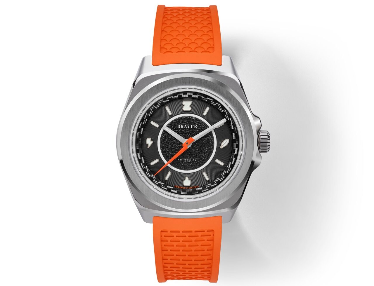 Zwift X Bravur Collab Limited Timepiece front