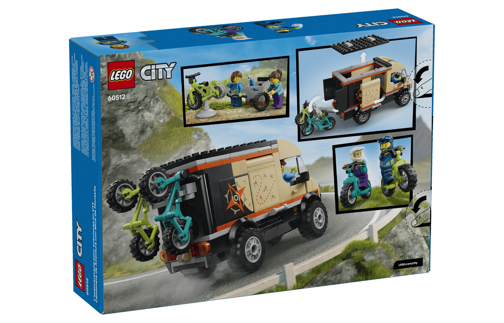 lego mountainbike adventure varevognskasse.