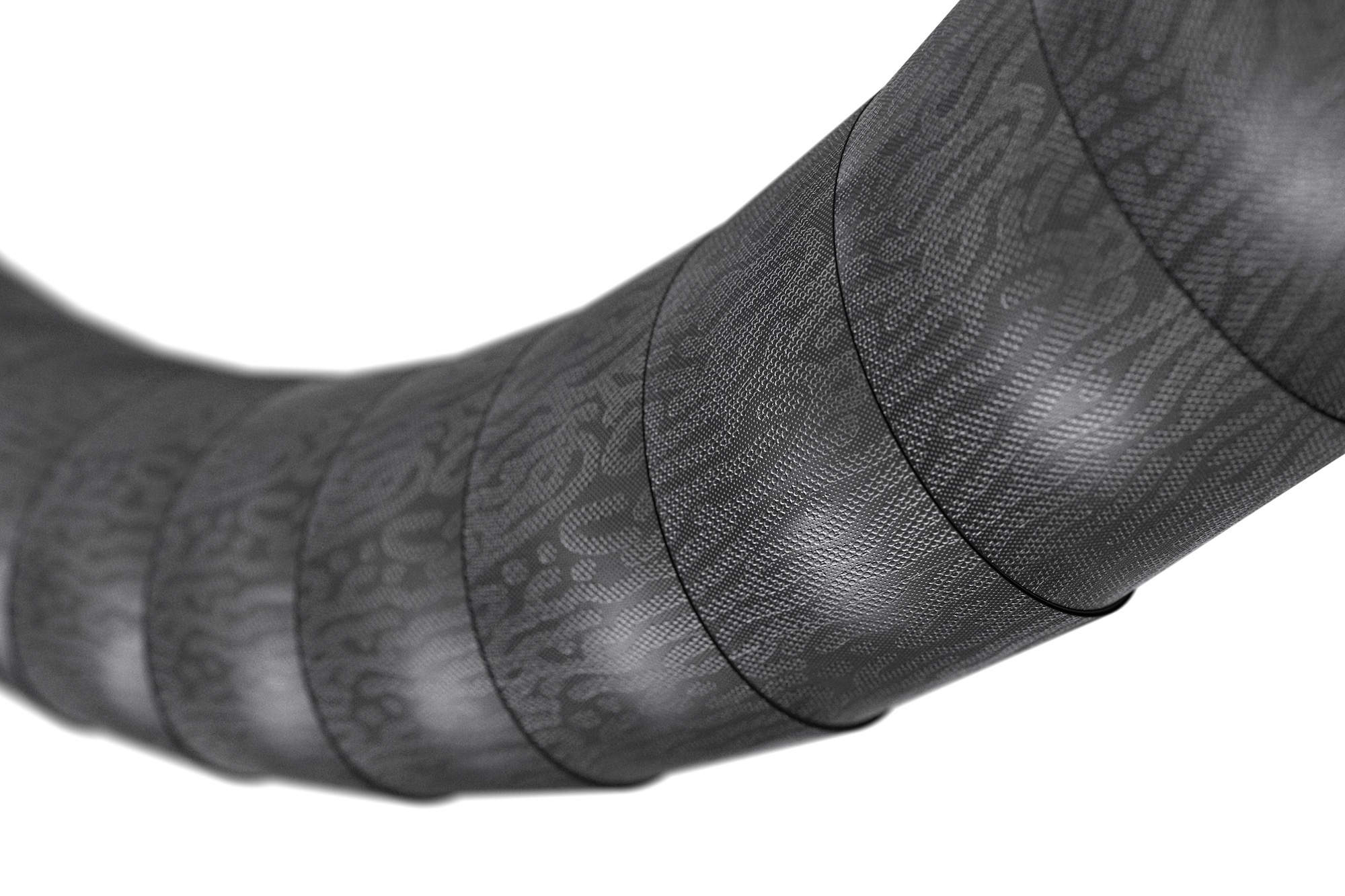 studiebillede af teksturen af ​​ergon BT OrthoCell Gravel bar tape
