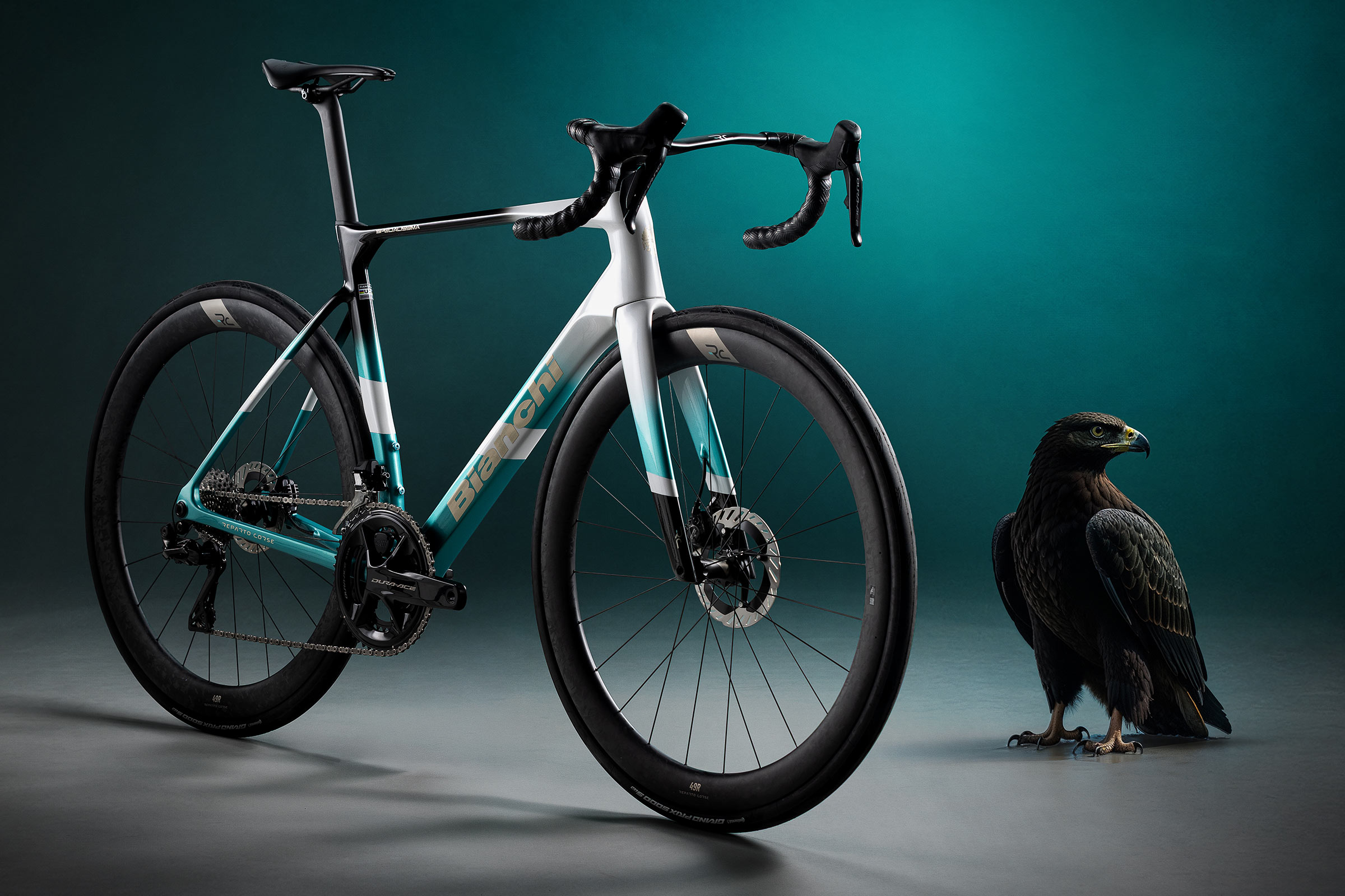 2026 Bianchi Specialissima RC CV ultralight all-rounder road bike: top-spec with Dura-Ace Di2 and a bird