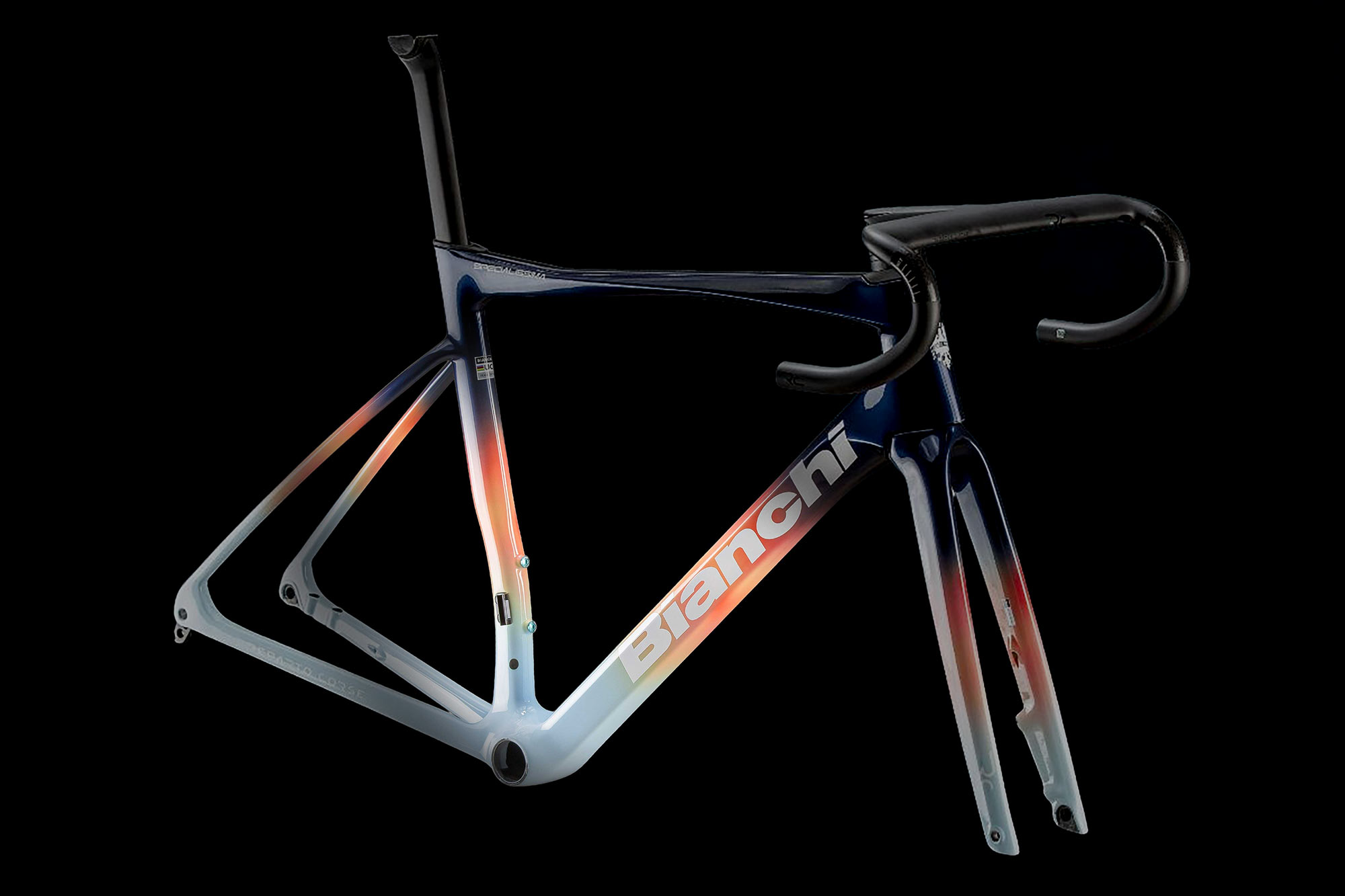 All-new Bianchi Specialissima RC in custom Officina Bianchi Alba paint schem