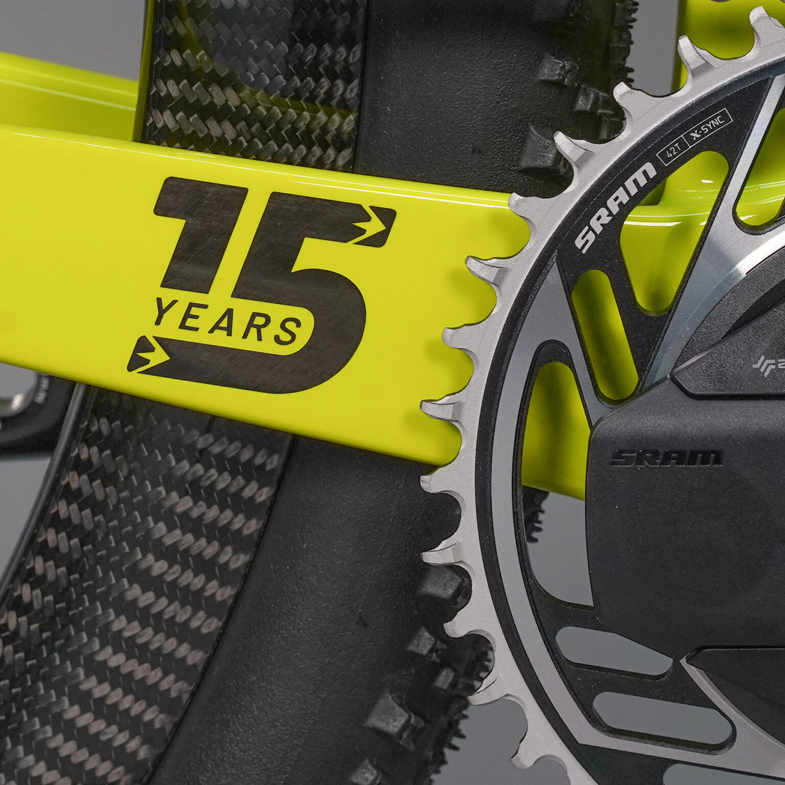 2026 Bike Ahead The Superfast Edition 15 limited edition ultralight German carbon gravel bike: chainstay logo