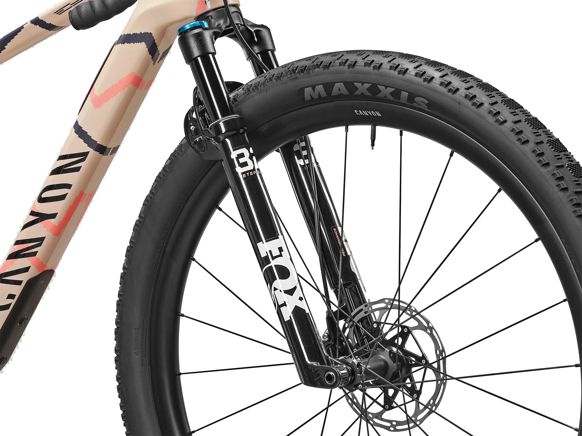2026 Canyon Exceed CFR Gravel letvægts carbon dropbar adventure bikepacking cykel får tilpasset reduceret vandring 60 mm Fox 32 SC forgaffel