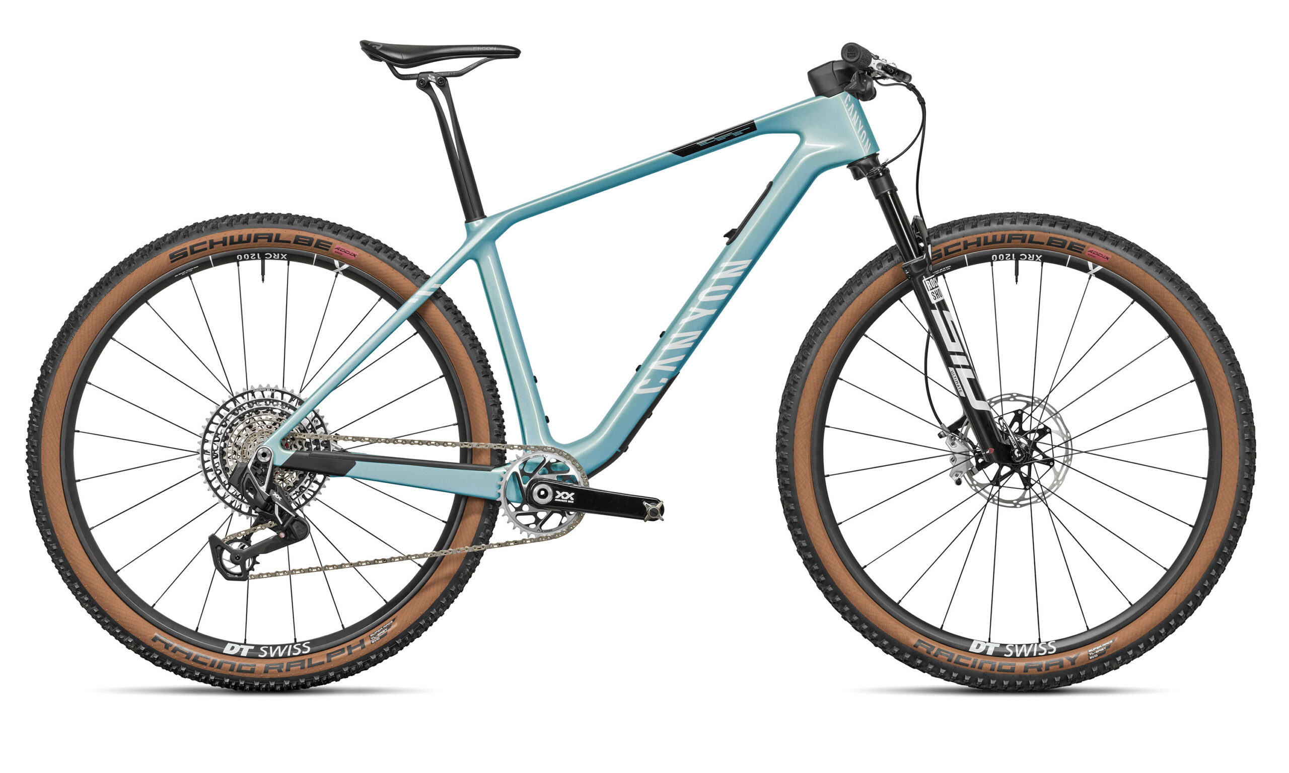 2026 Canyon Exceed CFR letvægts carbon XC hardtail mountainbike, komplet
