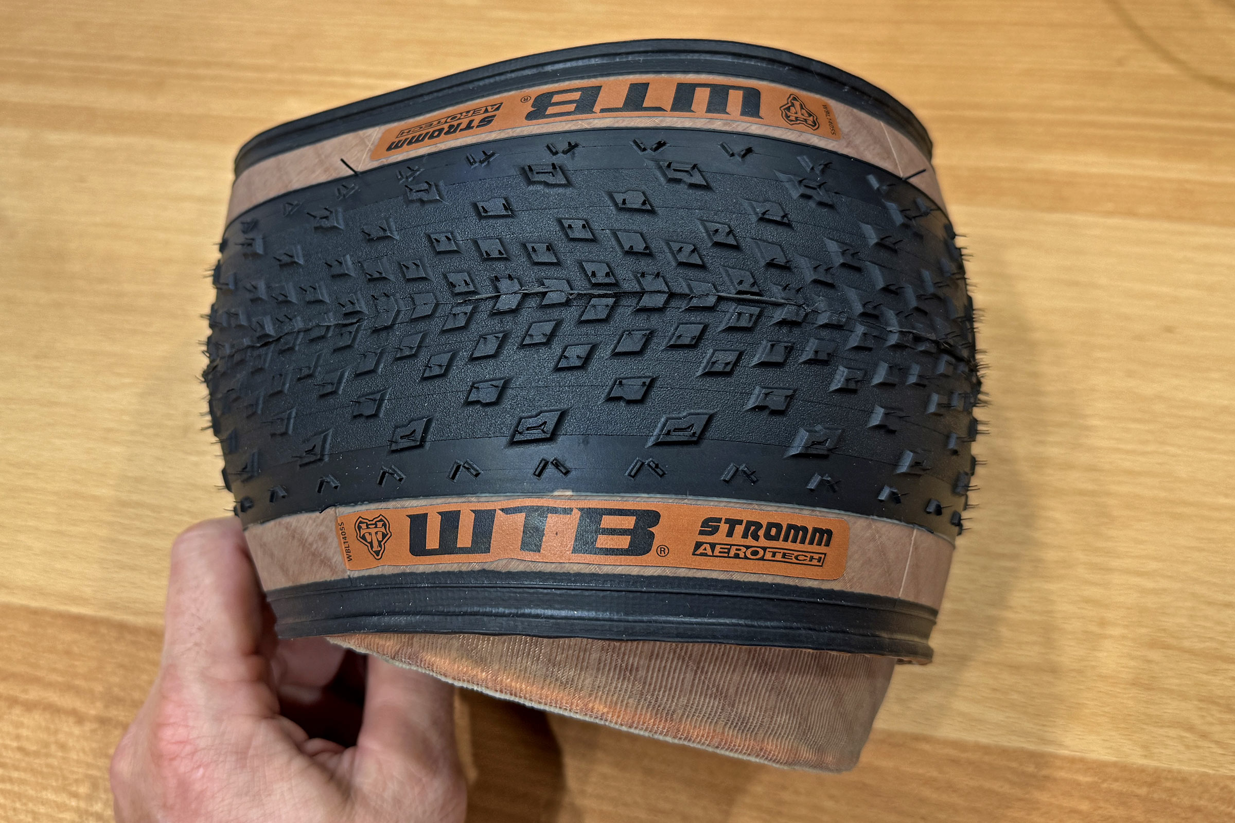 2026 WTB Course 52 gravel bike race tire with Stromm AeroTech aerodynamic optimization