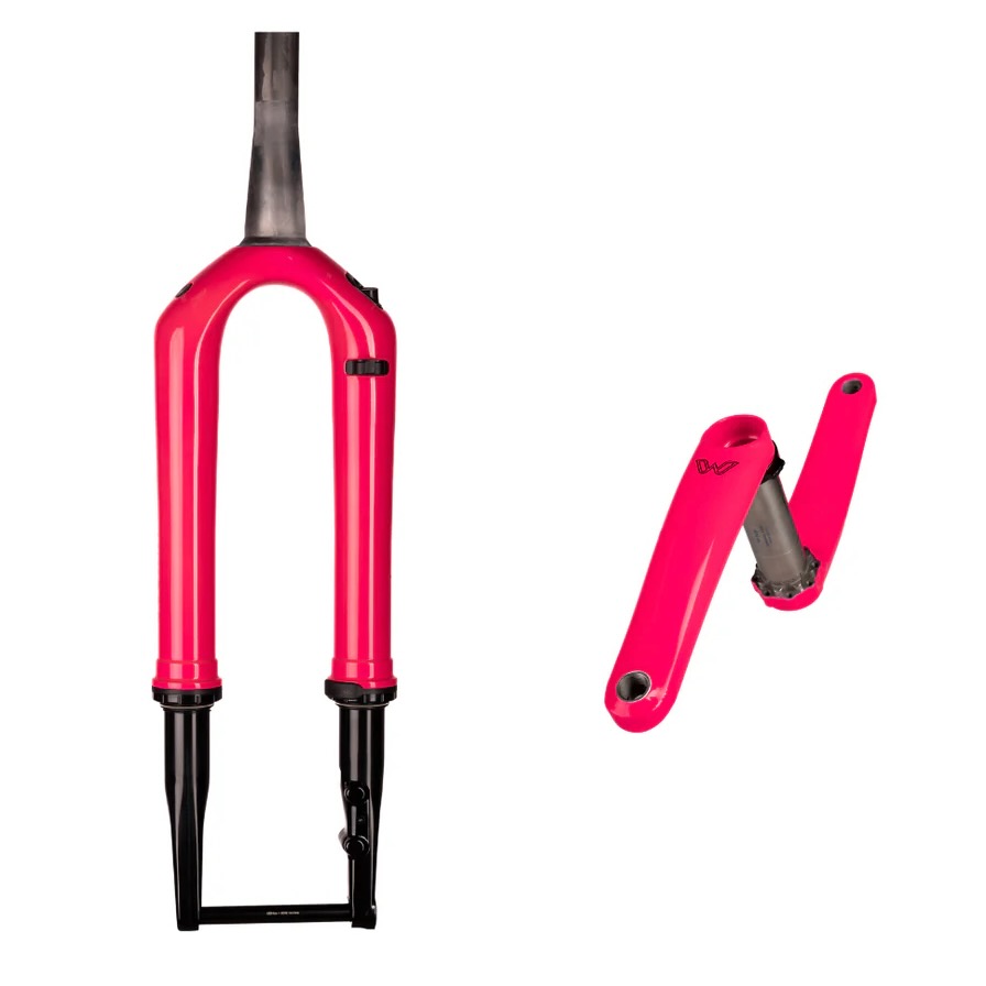 studio image of the Cane Creek Invert Flamingo and eeWings Flamingo