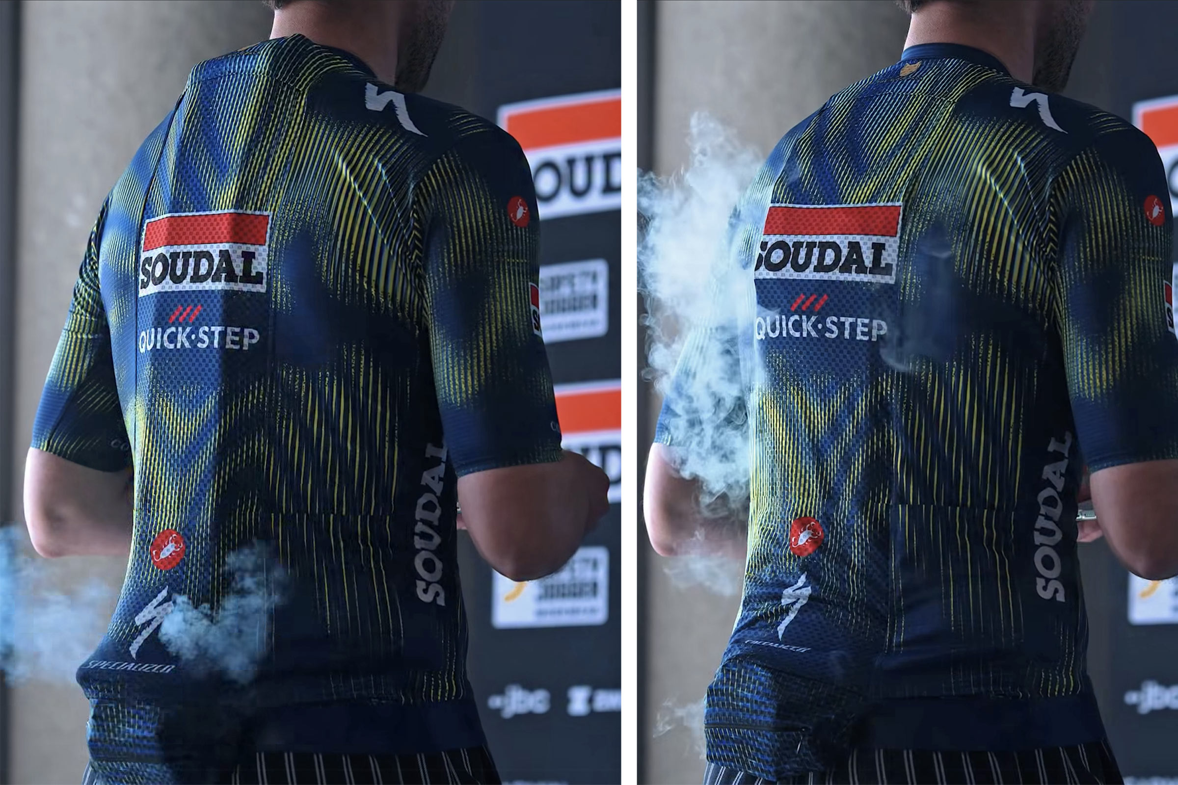 Soudal Quick-Step, Castelli & Ragaz Team Up To Get Cyclist Airbag Into Pro Peloton