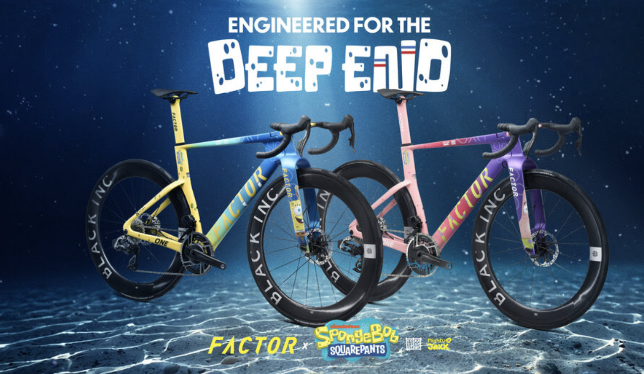 Factor Sends SpongeBob and Patrick to the Tour de France Femmes